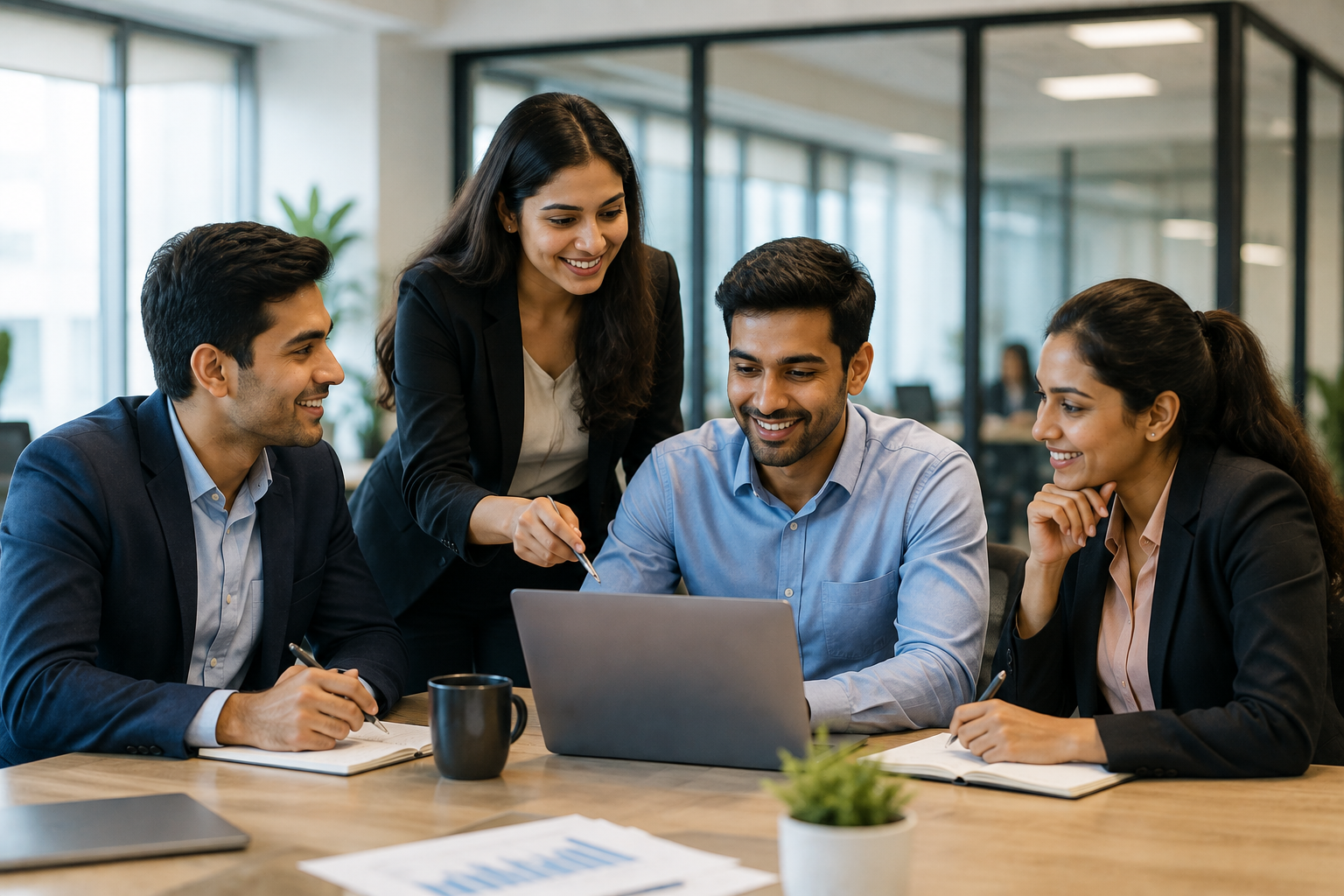 Junior sales professional building skills